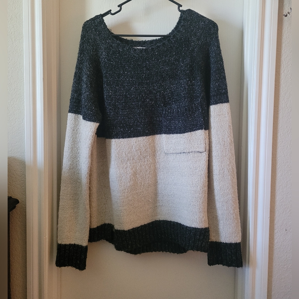 Super Soft Two Tone Sweater